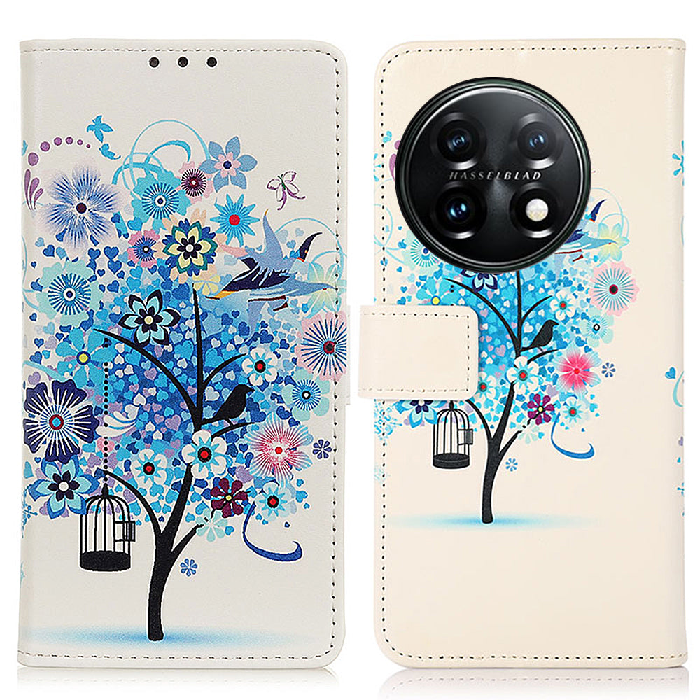 For OnePlus 11 5G Pattern Printing Phone Case PU Leather Stand Wallet Flip Cover For OnePlus 11 5G Pattern Printing Phone Case PU Leather Stand Wallet Flip Cover